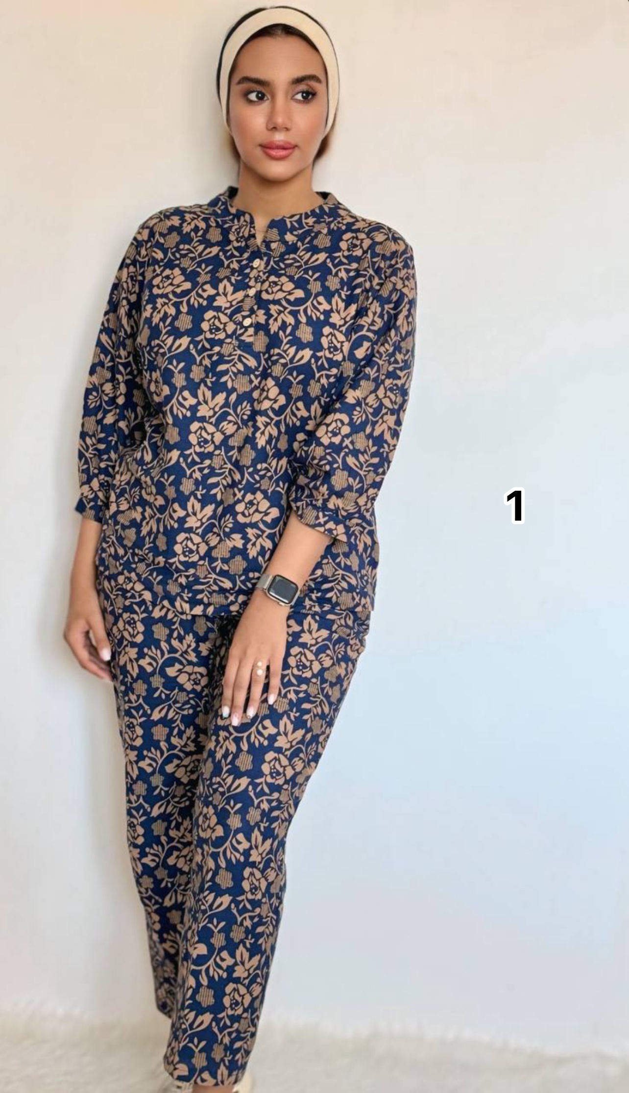 بلوز شلوار نخ کنف